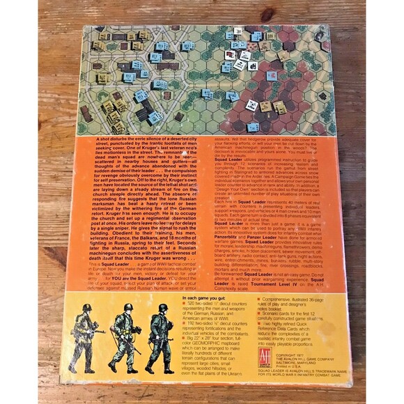 Avalon Hill Squad Leader Cross of Iron Expansion Board Game Gamette - Picture 9 of 9